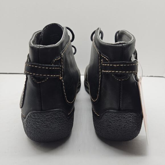 Duluth Trading Co Andina Womens Sz 9.5 Black Leather Chukka Ankle Boots NWT - Picture 5 of 10